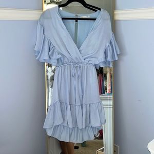 Showpo blue mini dress size 6